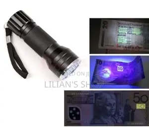 Ultraviolet Portable Flashlight/Money Detector