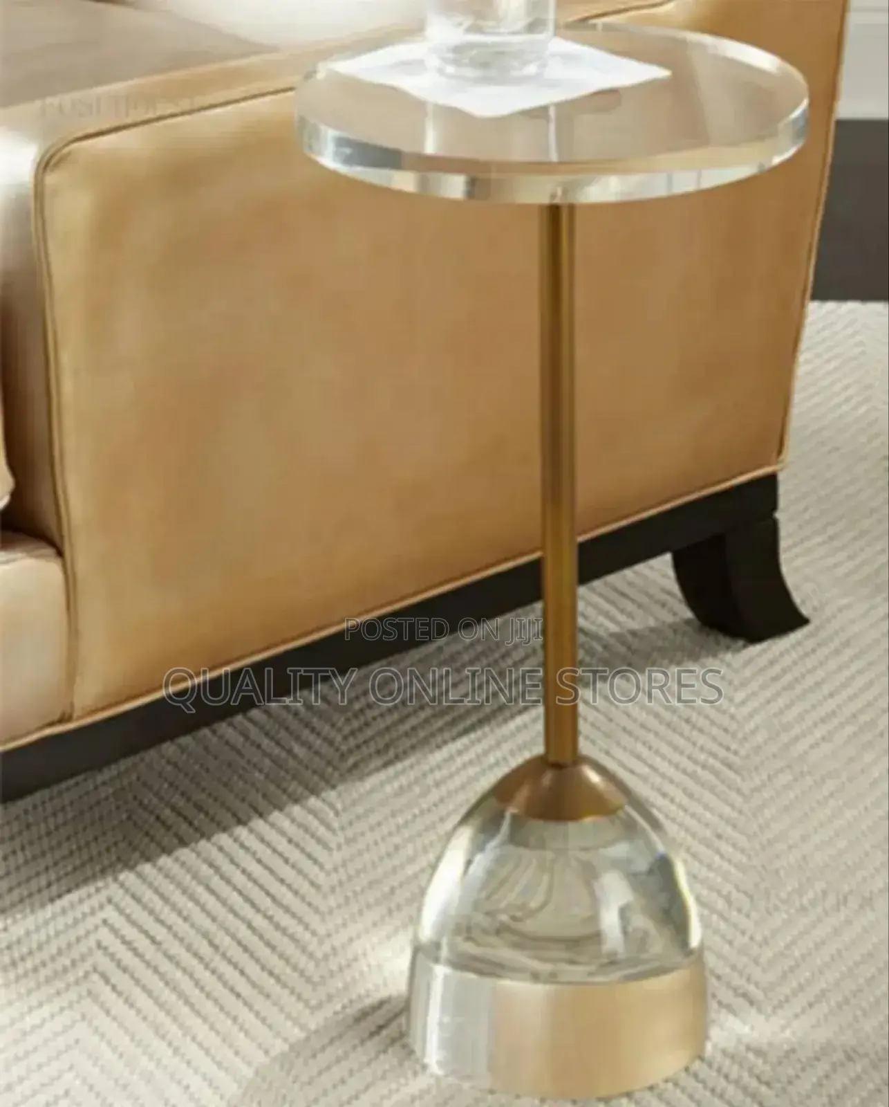Brand Glass Sofa Side Table