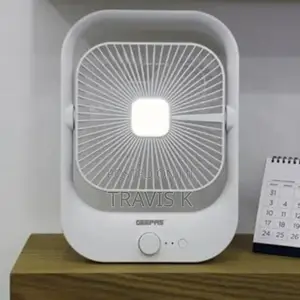 Geepas Electric Rechargeable Desk Fan