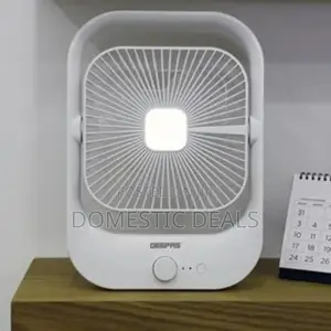 Geepas Electric Rechargeable Desk Fan