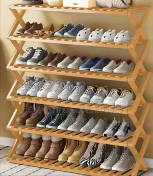 Wooden Shoe Rack