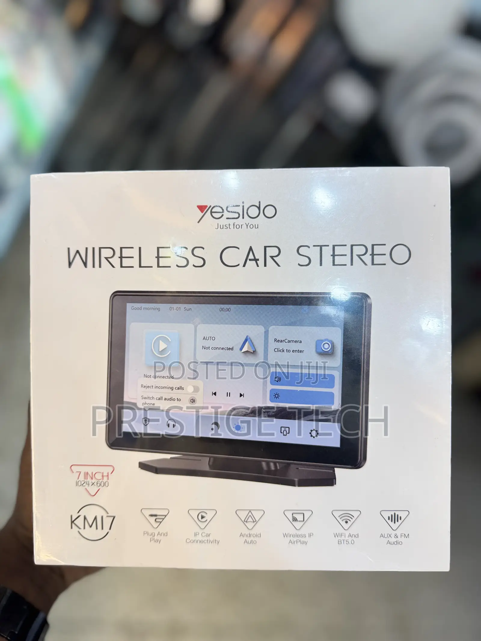 Yesido Wireless Car Stereo Android Radio With Apple Carplay