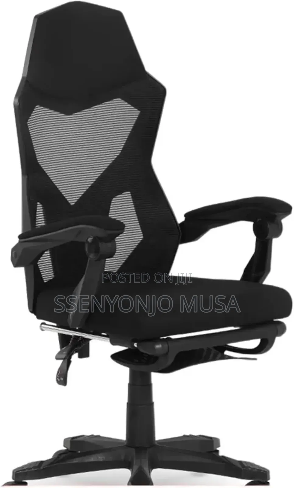 Gamer Gear Gaming Office Chair With Extendable Leg Rest-