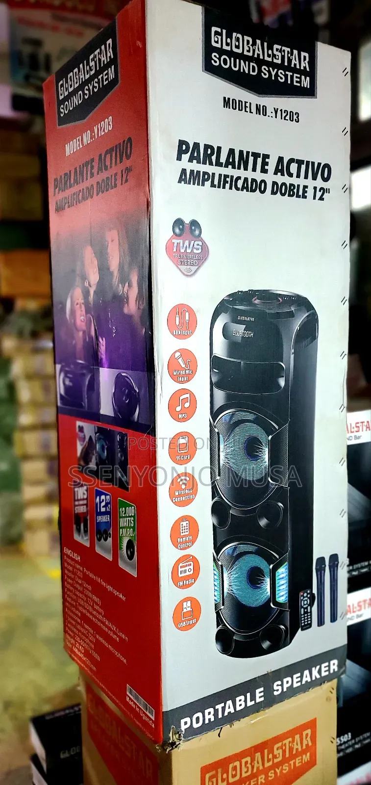 Globalstar Y1203 Portable Speaker
