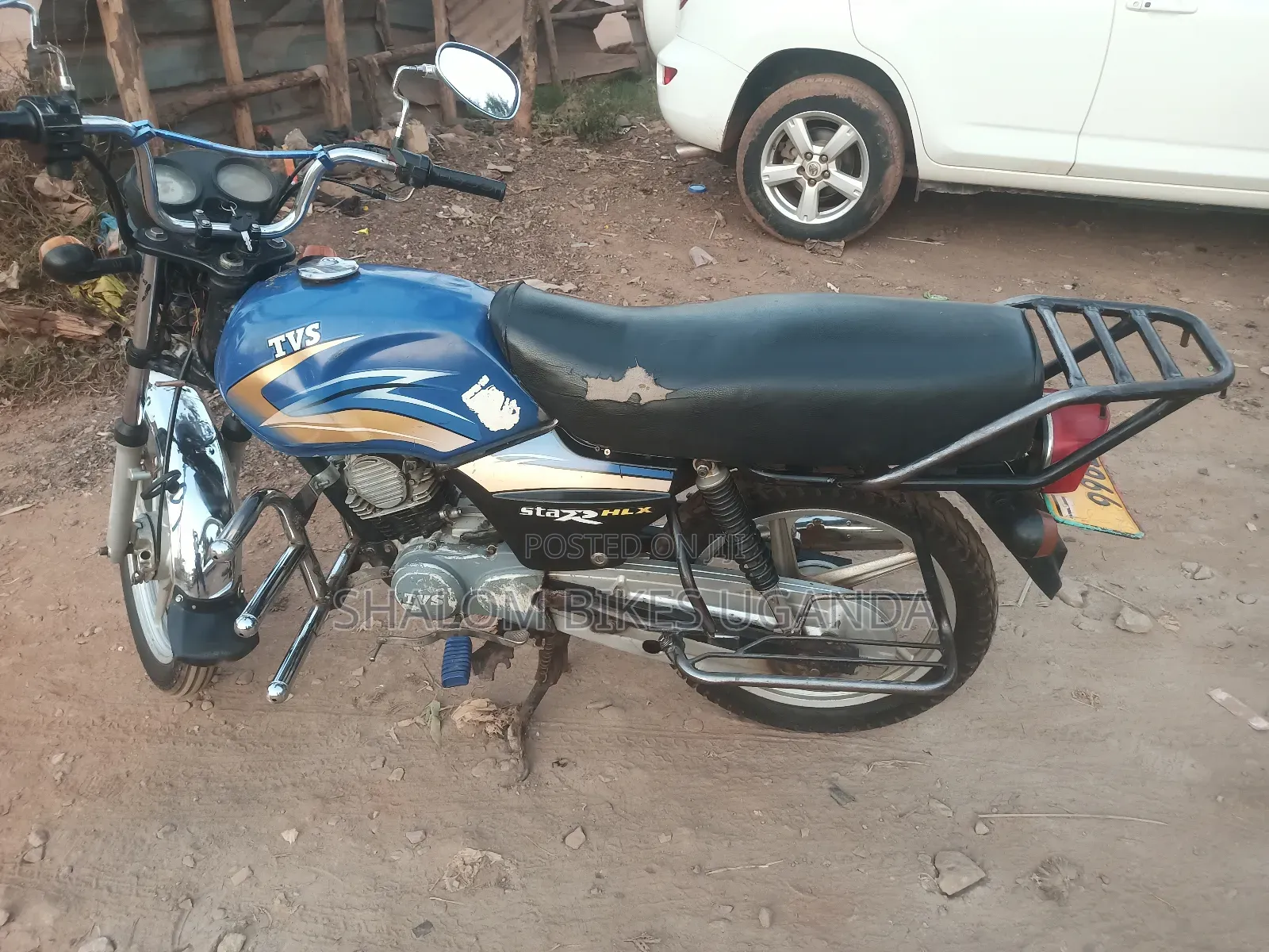 TVS XL 100 2016 Blue