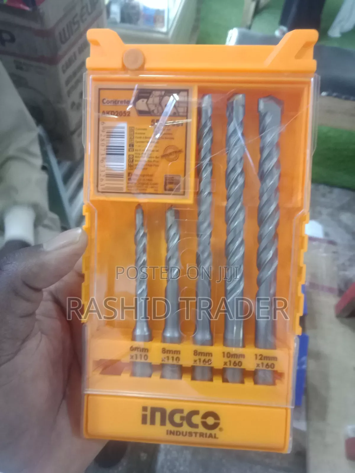 Ingco 5 PCS Concrete Drill Bits