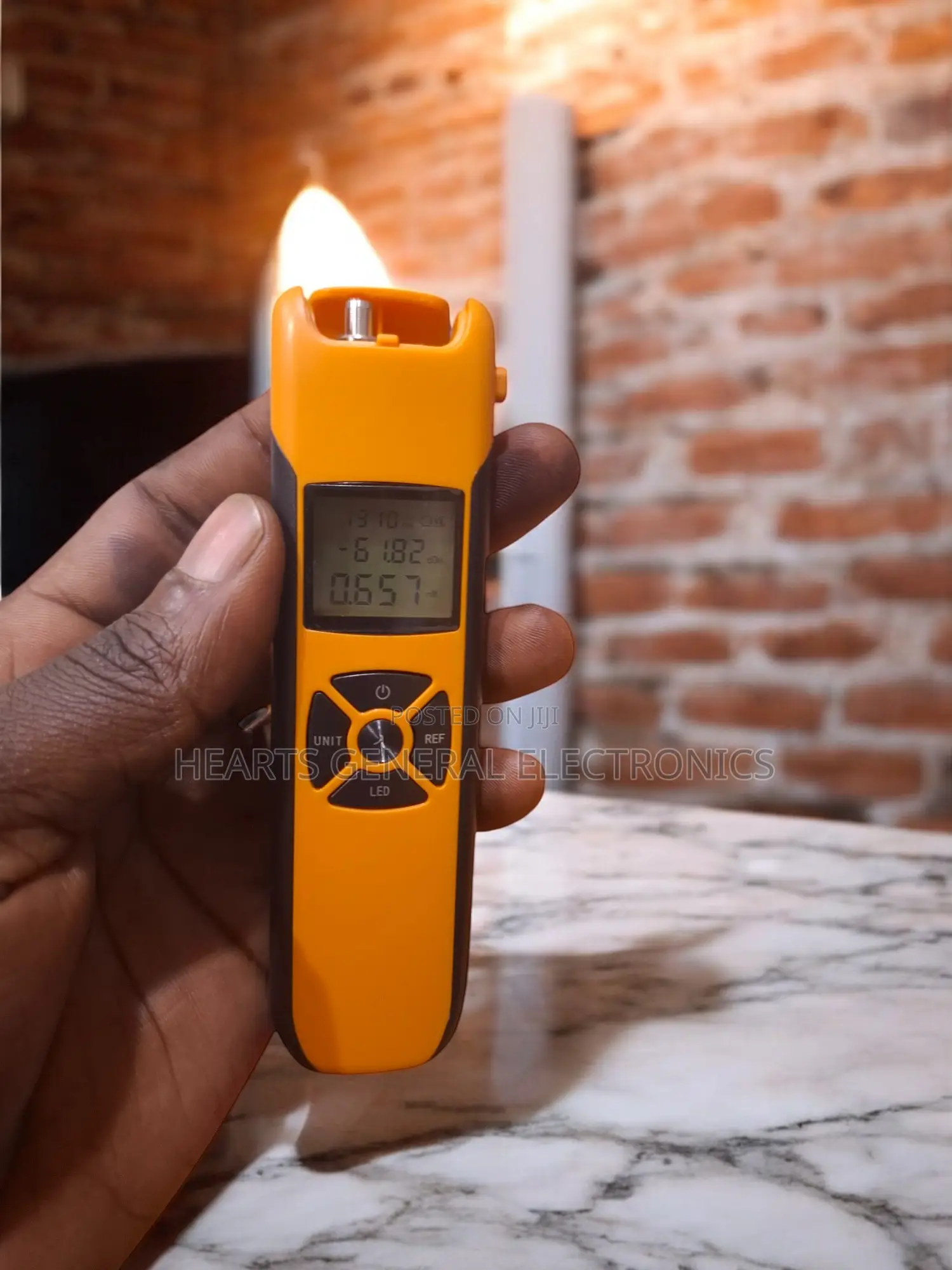 Fiber Optical Power Meter With Rechargeable Battery