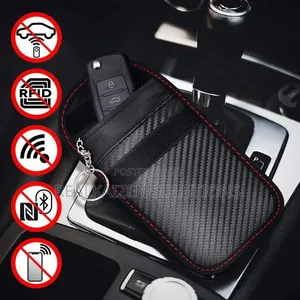 RFID Signal Blocking Keychain Faraday Bag for Car Keys| ATM