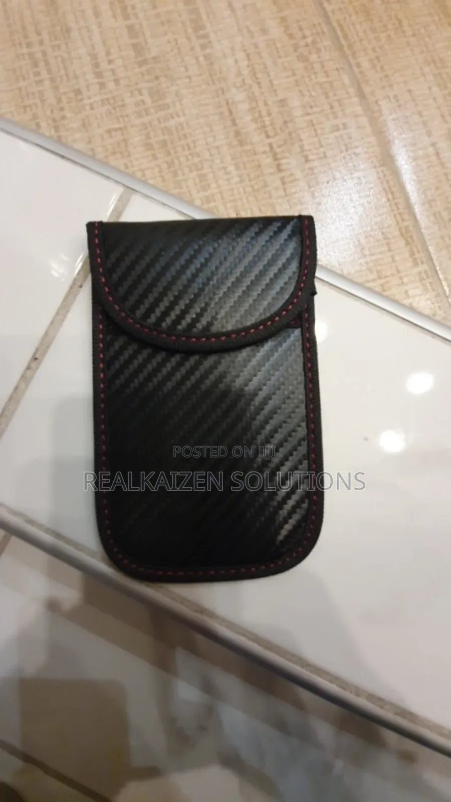 RFID Signal Blocking Keychain Faraday Bag for Car Keys| ATM