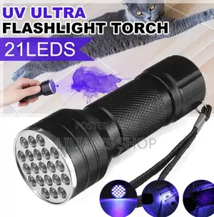 Portable Battery Powered Counterfeit Money Detector Torch