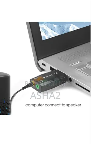 Photo - USB to 3D Audio External Sound Card