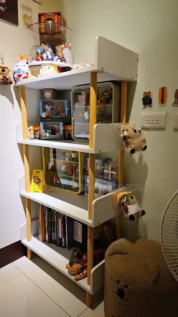 4 Tier Multipurpose Shelf. Bookcase/Cosmetics/Perfumes
