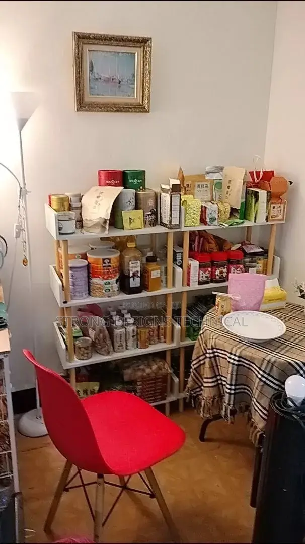 4 Tier Multipurpose Shelf. Bookcase/Cosmetics/Perfumes