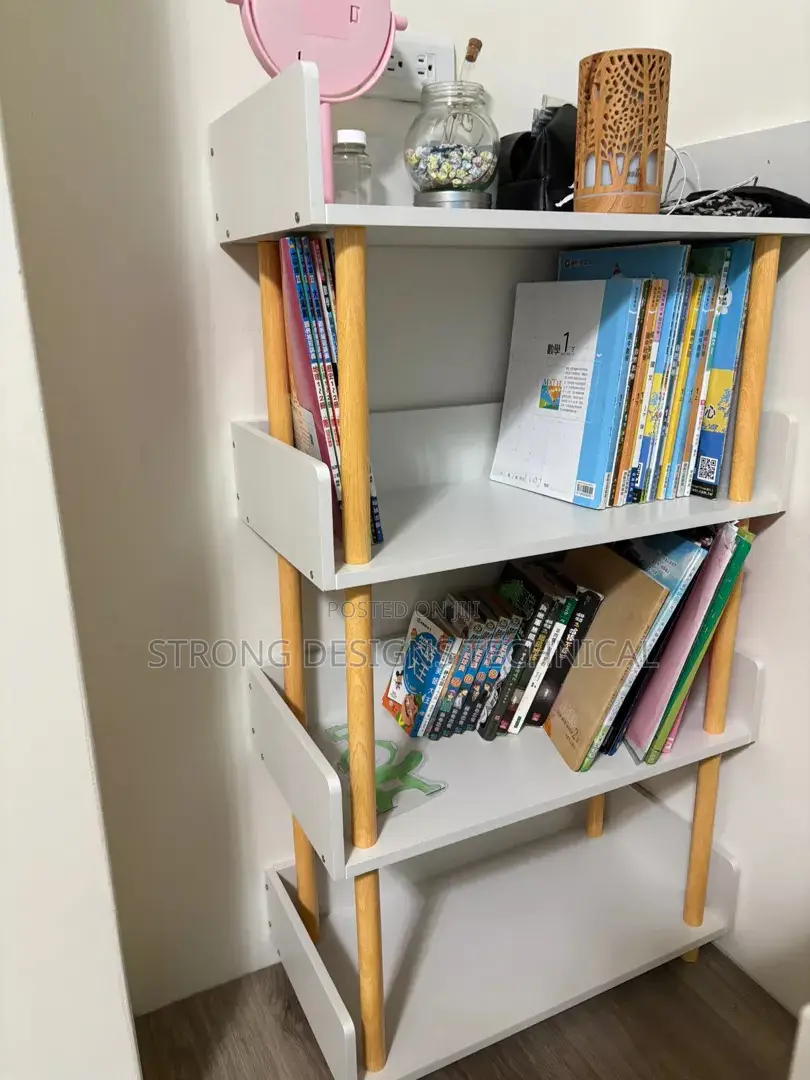 4 Tier Multipurpose Shelf. Bookcase/Cosmetics/Perfumes