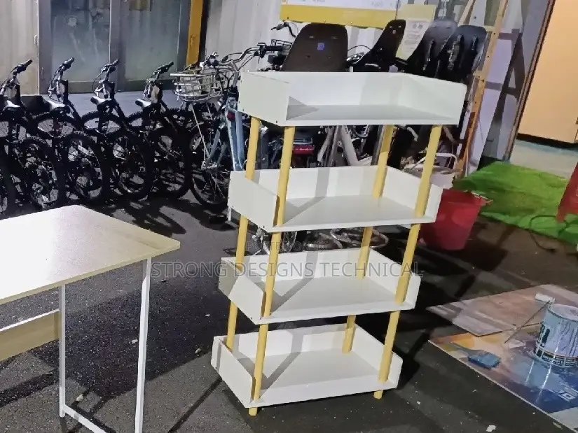 4 Tier Multipurpose Shelf. Bookcase/Cosmetics/Perfumes