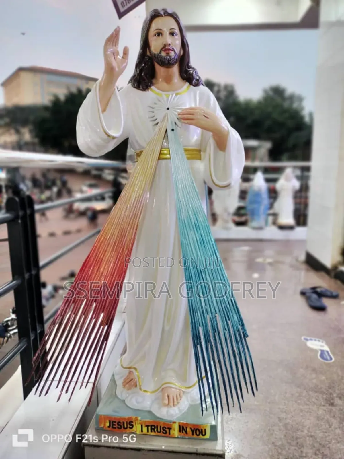 Statue of Blessed Mother Mary and Jesus Christ