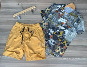 First Rate Set. Shorts, Shirts