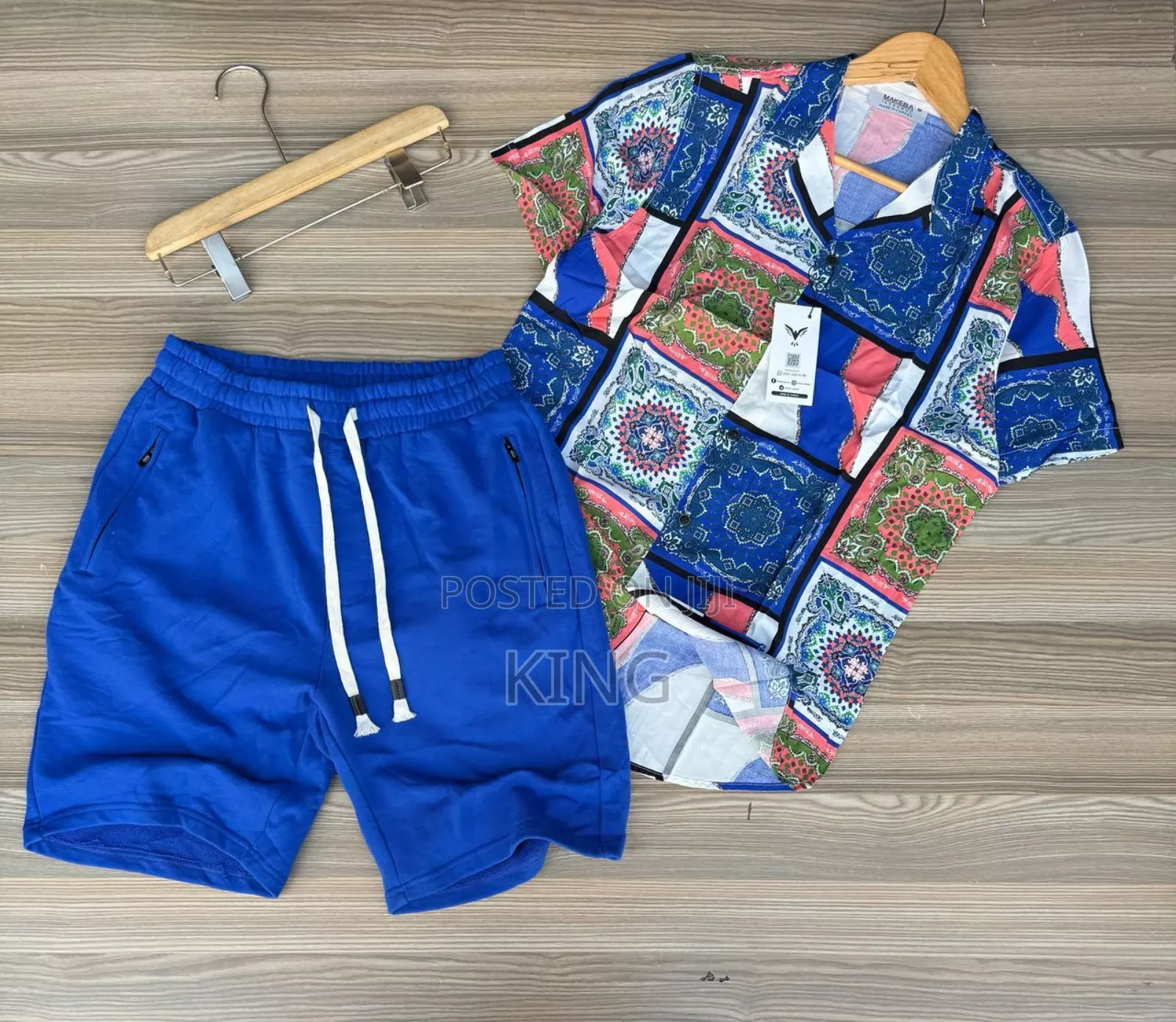 Modest Shirts, Shorts. Set