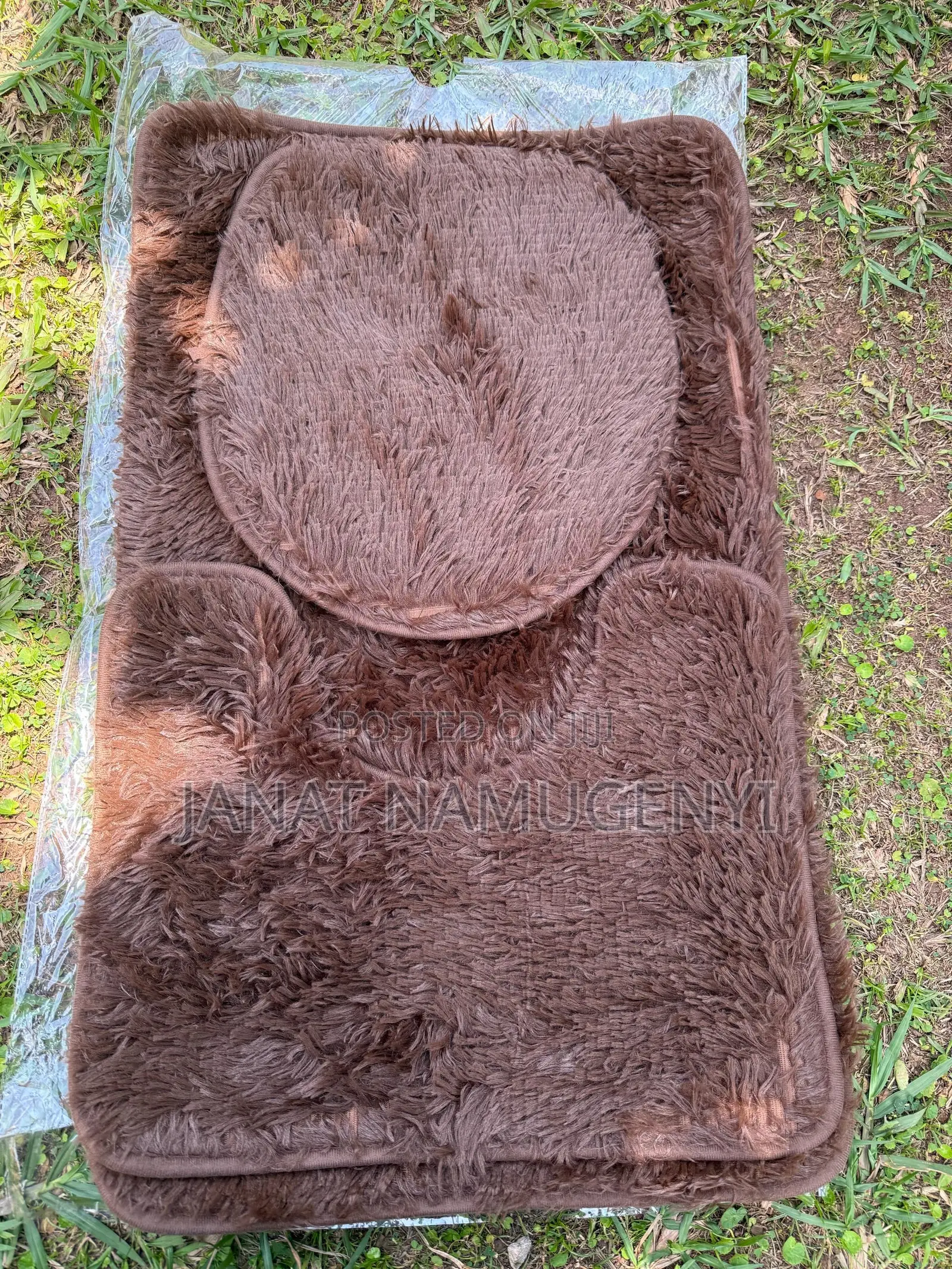 3 Piece Bathroom and Toilet Doormats