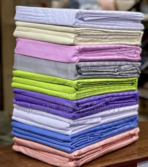 Plain Colored 2 Bedsheets 2 Pillowcases