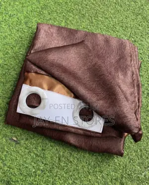 3 Piece Plain Curtains Available