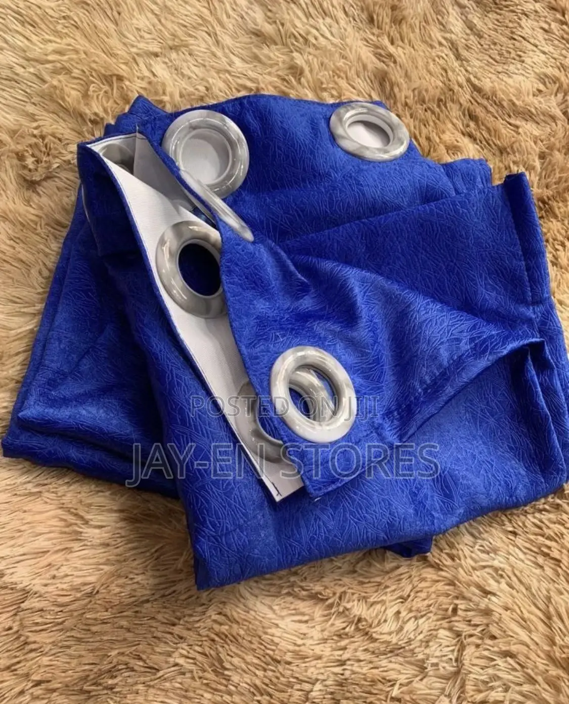 3 Piece Plain Curtains Available