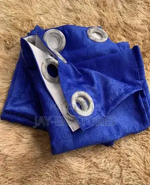 3 Piece Plain Curtains Available
