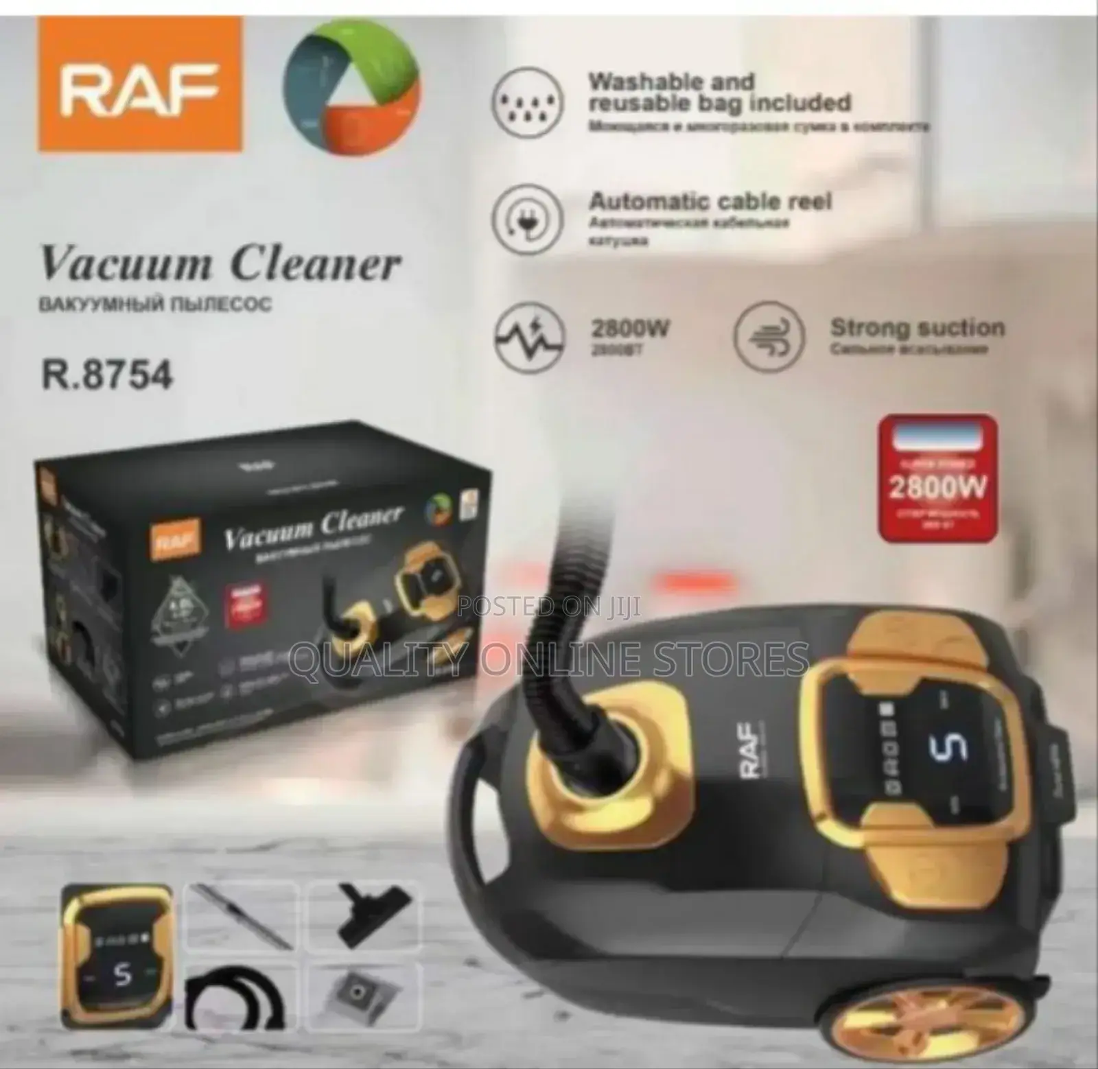 Electric RAF Vacuum Cleaner