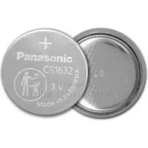 CR1632 Panasonic Batteries- Lithium Coin 3V a Pack of 5 PCS