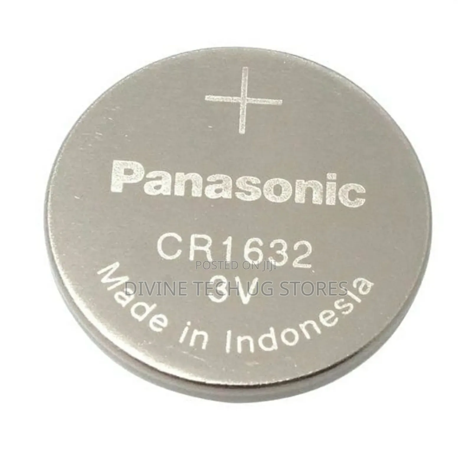 CR1632 Panasonic Batteries- Lithium Coin 3V a Pack of 5 PCS