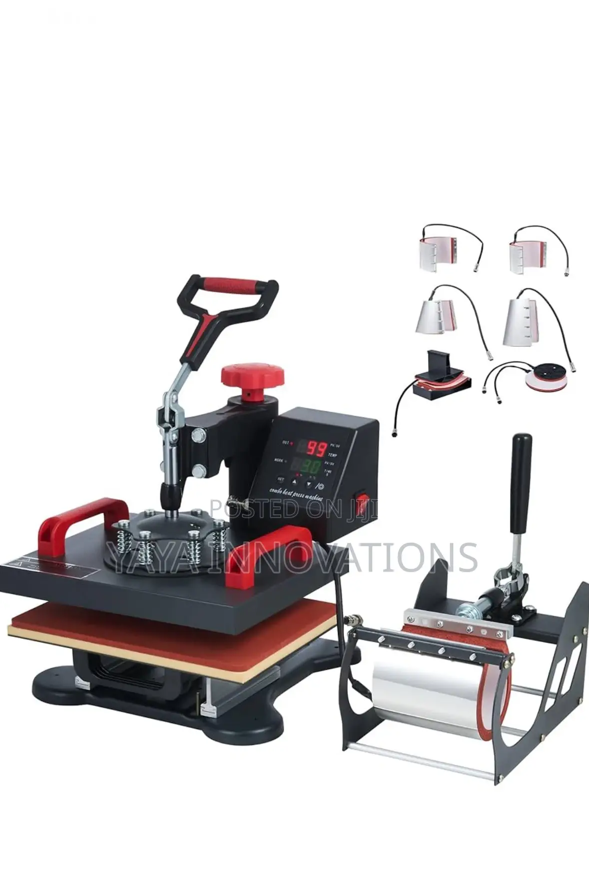 Duable 5 in 1 Heat Press - Combo