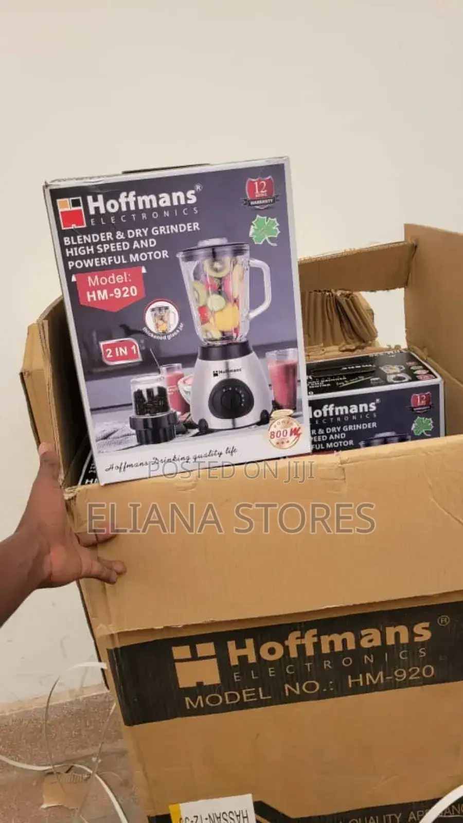 Hoffman Glass Jug Blender