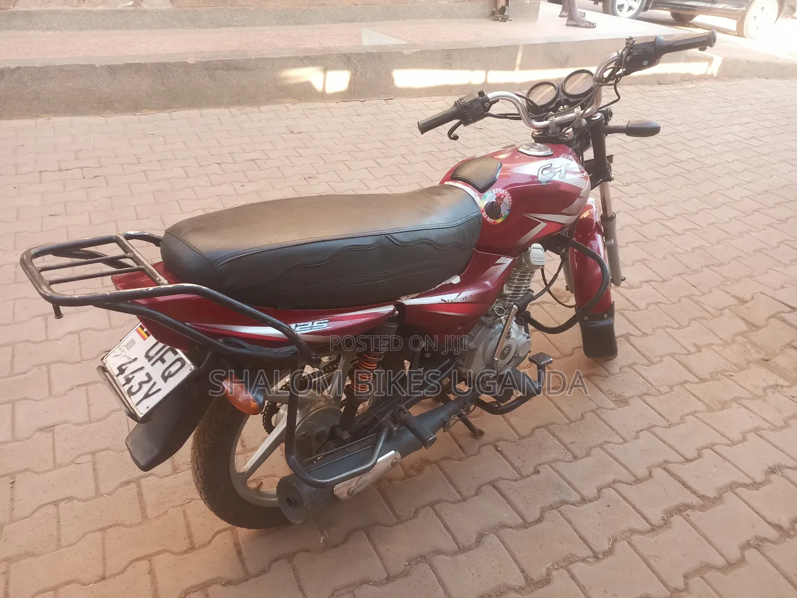 Bajaj Boxer 125 2023 Red