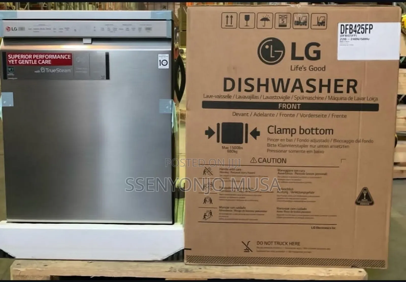 Lg Dishwasher 14 Place Dfc532fp - Setting Steam