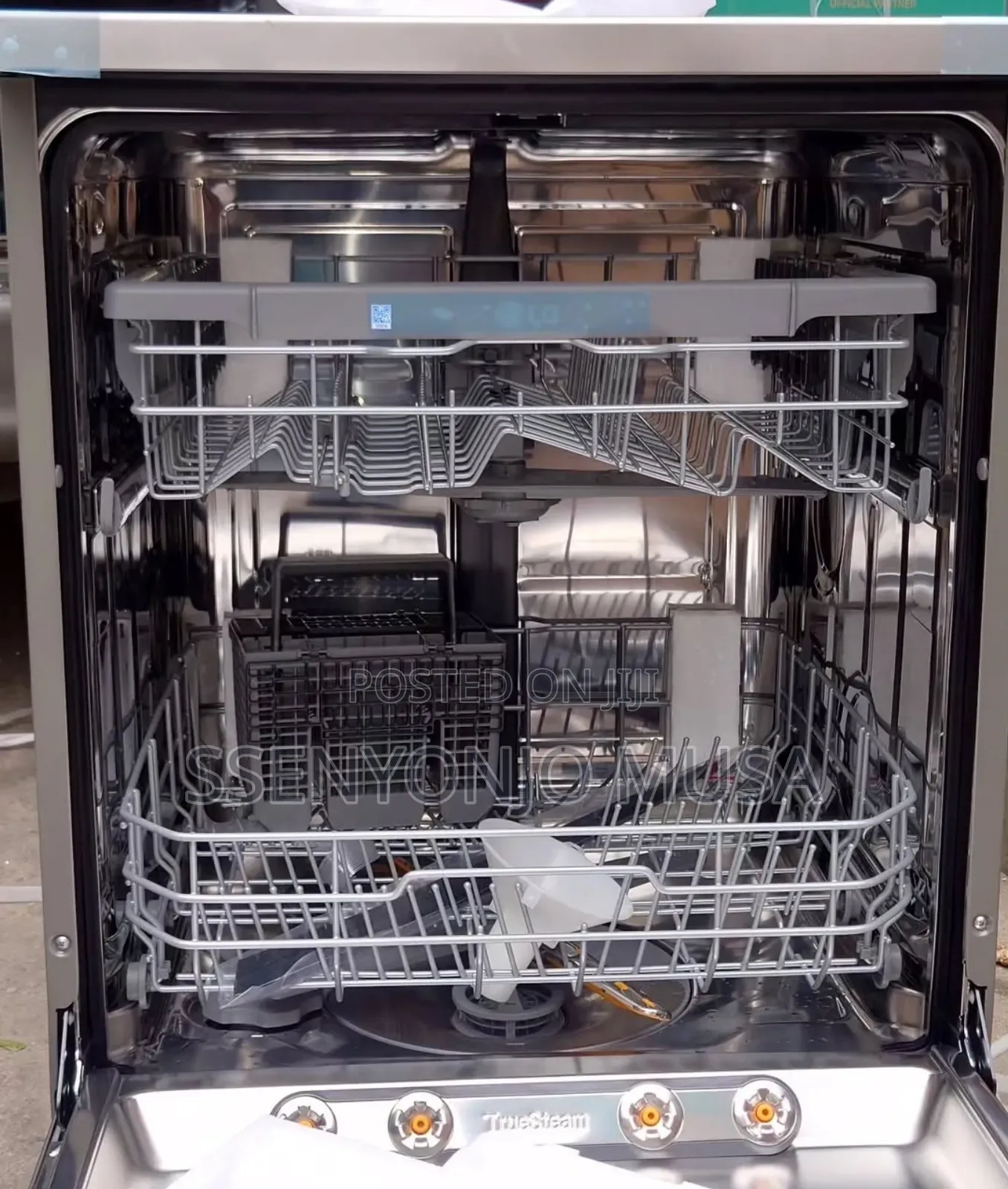 Lg Dishwasher 14 Place Dfc532fp - Setting Steam