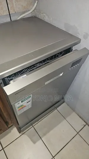 Hisense H13dess 13 Plates Setting Dishwasher, Inox Finish