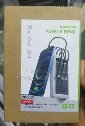 Powerbank 20000mah/Solar Energy Powerbank