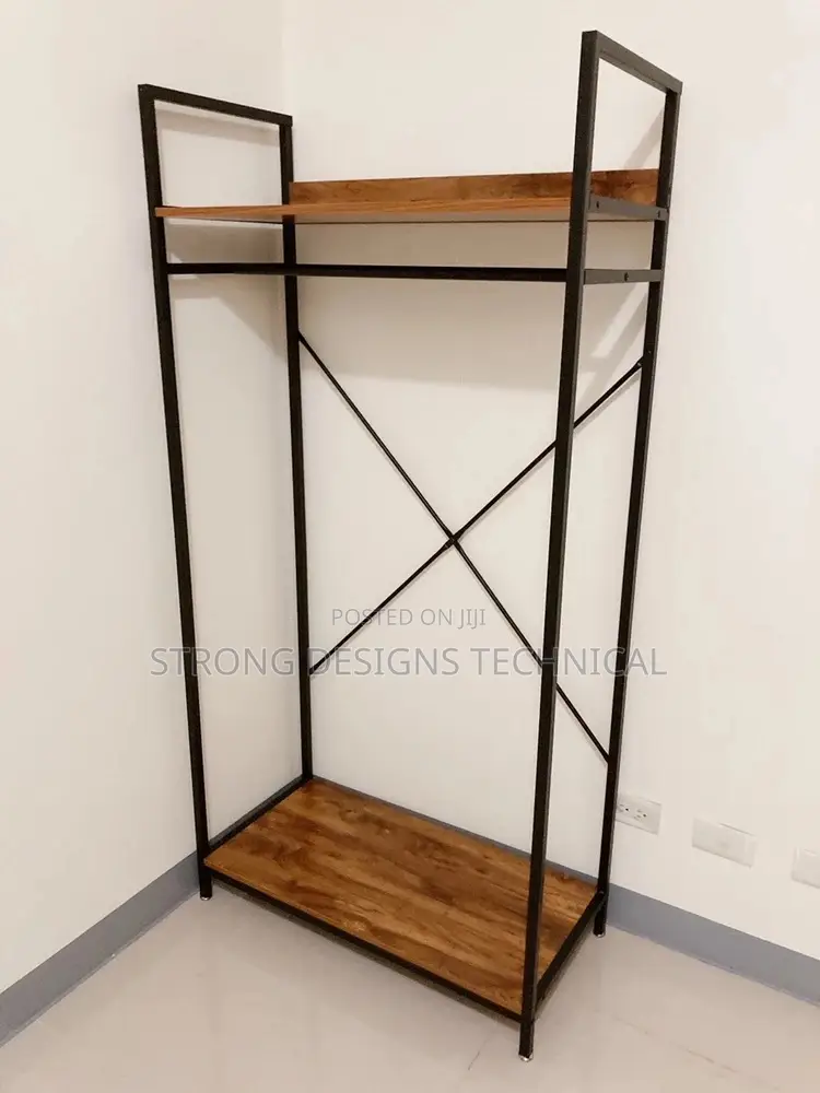 Open Storage Wardrobe for Small Spaces.