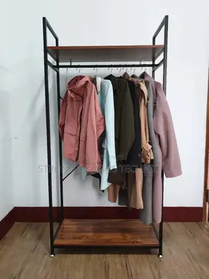 Open Storage Wardrobe for Small Spaces.