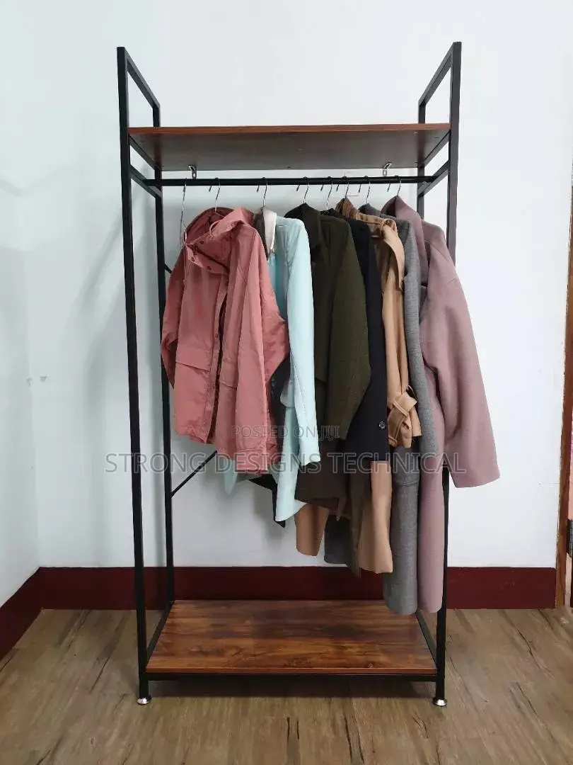 Open Storage Wardrobe for Small Spaces.
