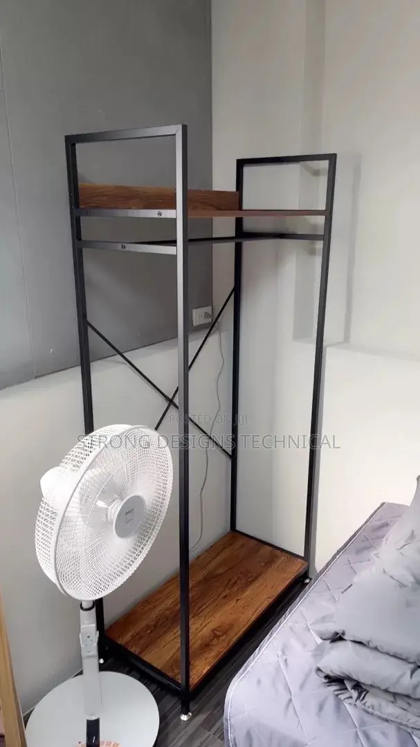 Open Storage Wardrobe for Small Spaces.