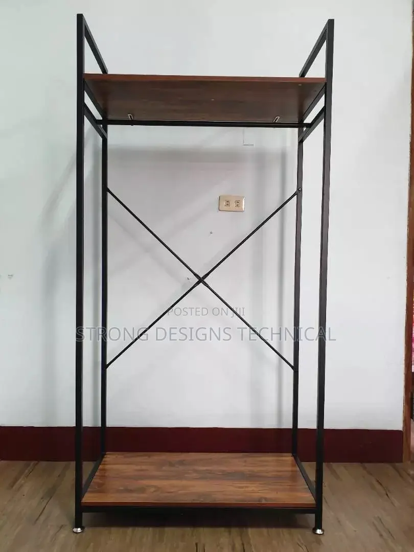 Open Storage Wardrobe for Small Spaces.