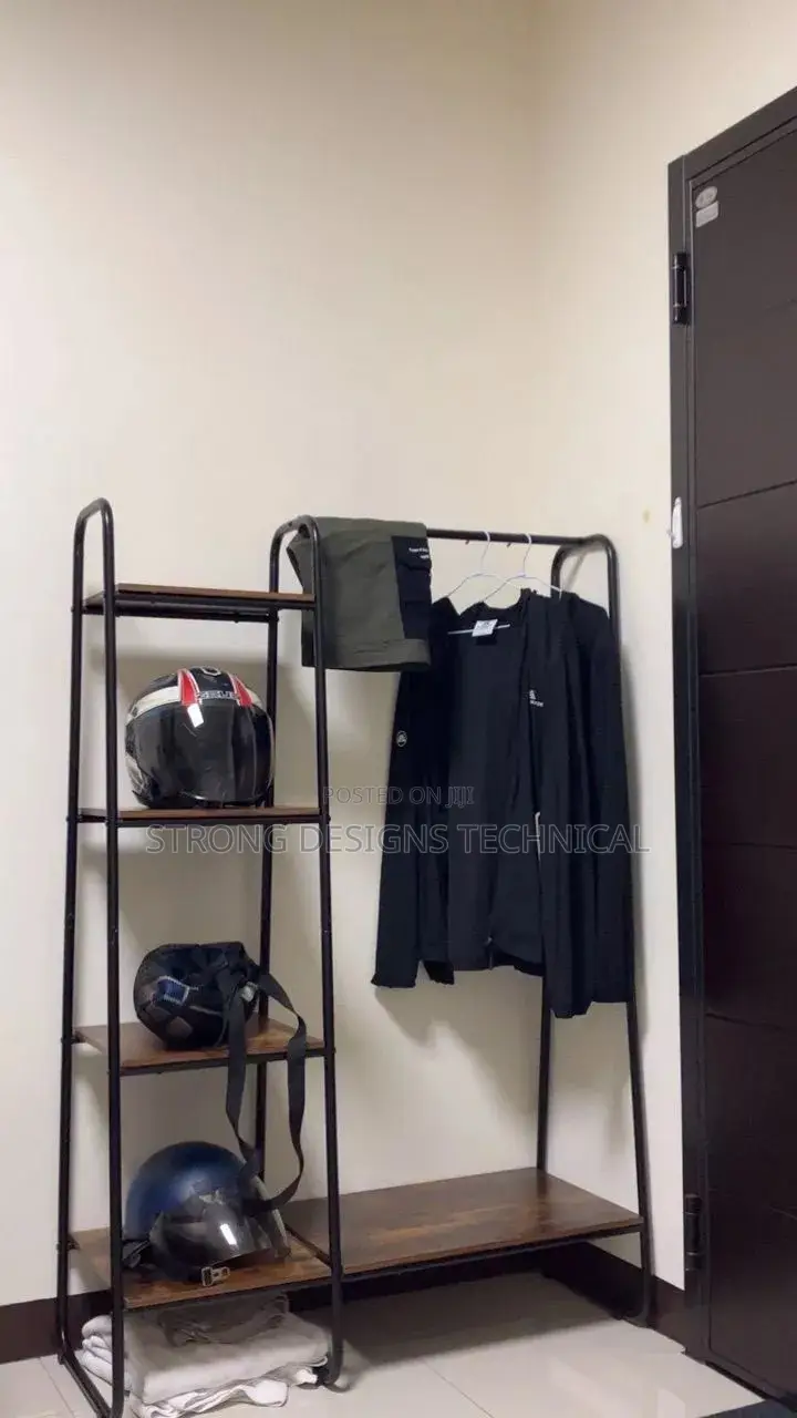 Storage Shelf With Hanger/ Wardrobe for Homes and Boutiques