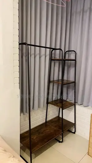 Storage Shelf With Hanger/ Wardrobe for Homes and Boutiques