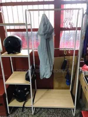 Storage Shelf With Hanger/ Wardrobe for Homes and Boutiques