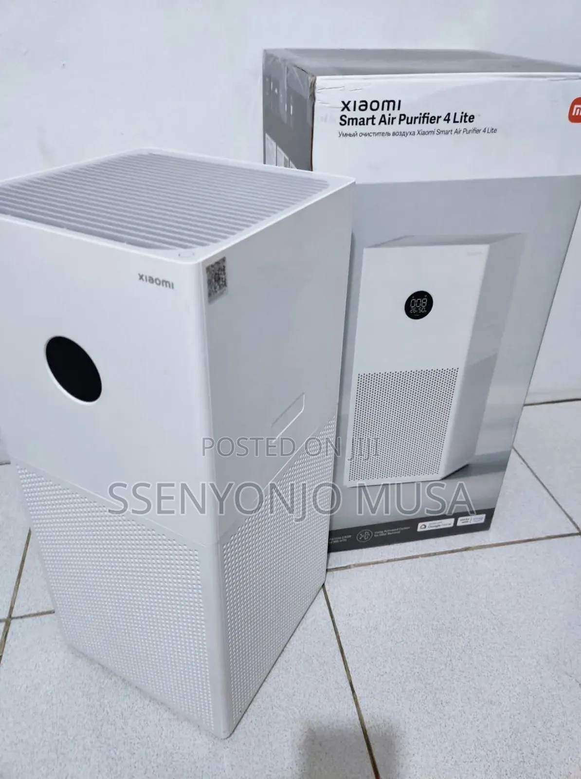 Xiaomi Smart Air Purifier 4 Lite, Voice Control, Oled Touch-