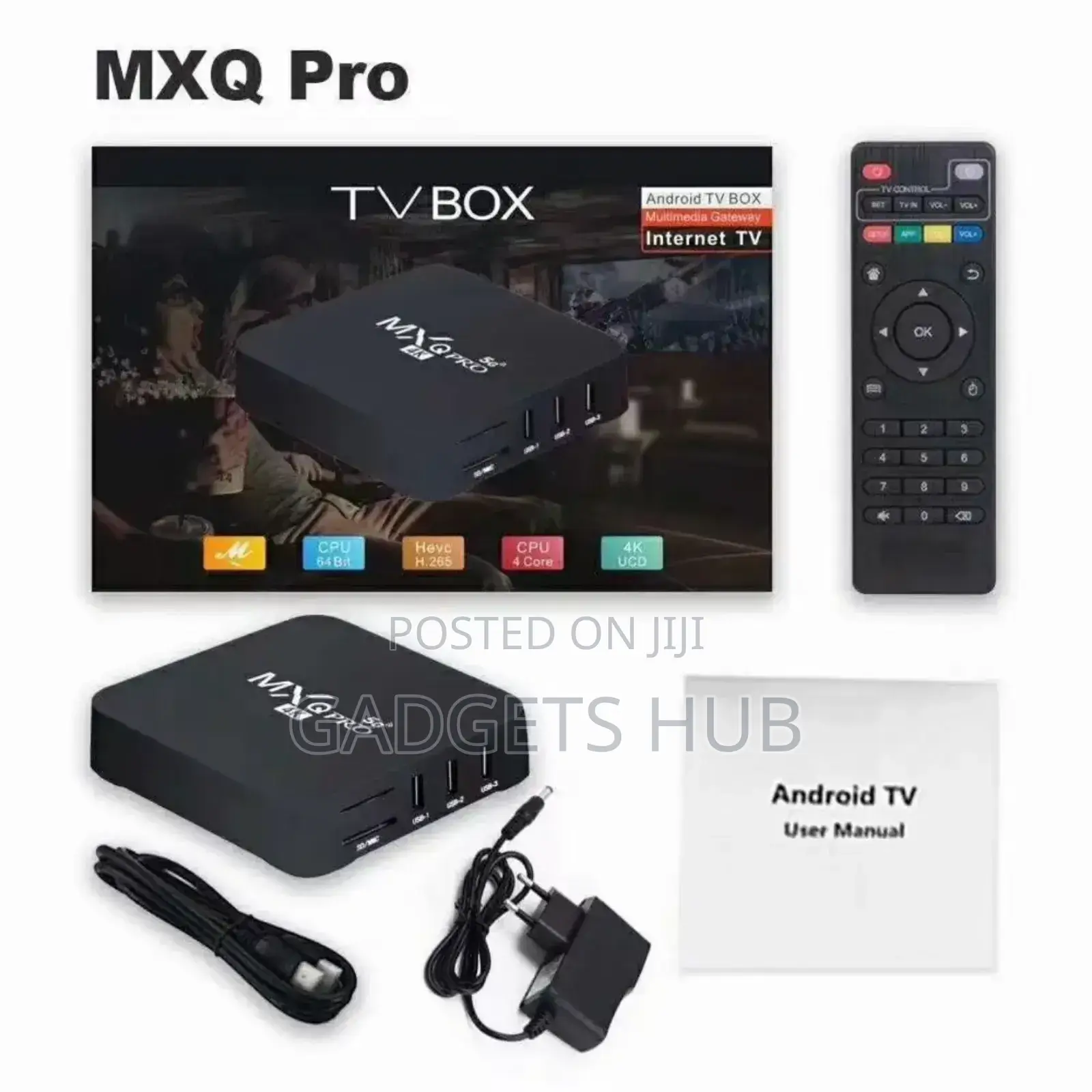 Smart Andriod Tv Box Stick 128gb