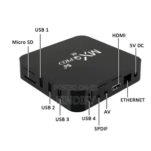 Smart Andriod Tv Box Stick 128gb