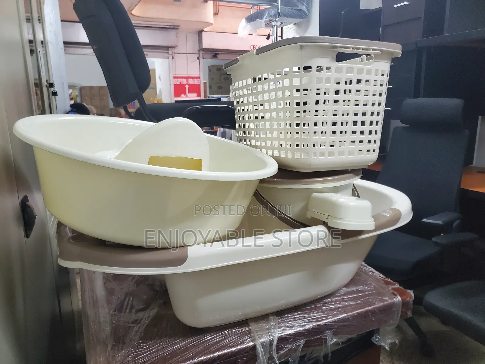 Baby Basin Set Plastic 6pcs Sk67