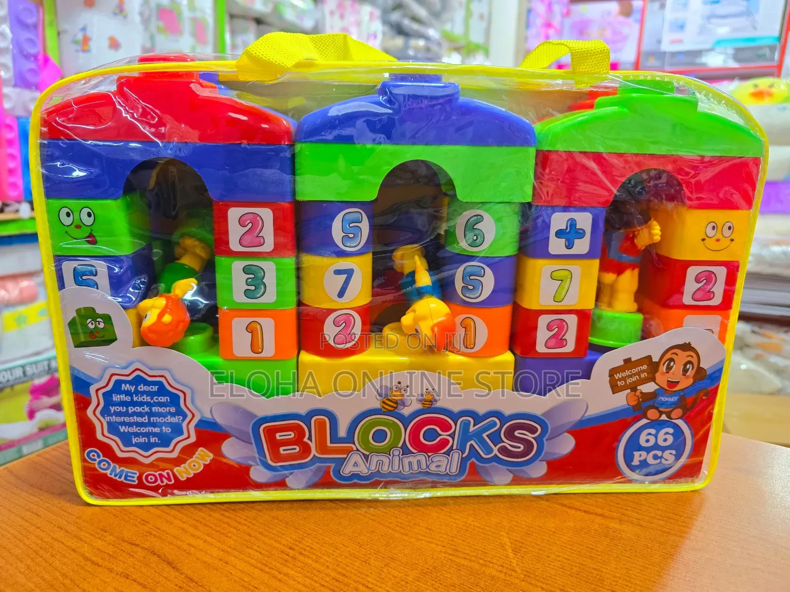 Children Animal Building Blocks Kids Toys Building Blocks